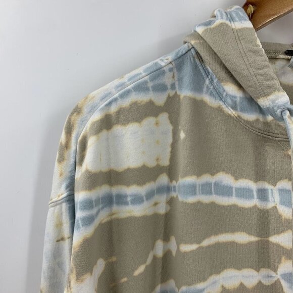 Young Fabulous & Broke Women's Cotton Stripe Tie Dye Long Sleeve Hoodie Size S - Picture 3 of 11